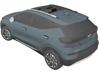 Chevrolet Bolt EUV (2022) 3D Model preview