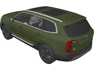 Kia Telluride (2020) 3D Model preview