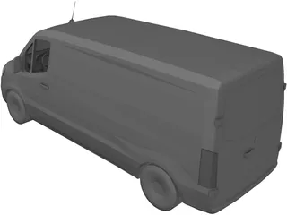 Mercedes-Benz Sprinter 3D Model preview