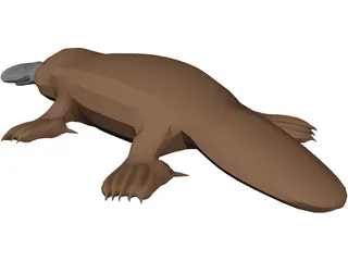 Platypus 3D Model preview