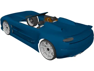 Concept Car Mystic Phantasy 3D Model preview