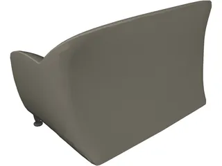 Sweet Sofa 3D Model preview