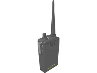 Radio VHF Dragoon 56 BH188 3D Model preview