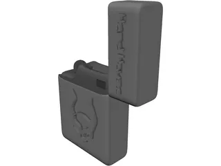 Cyberdog`s Zippo 3D Model preview