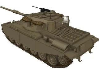 Centurion Mk.5 3D Model preview