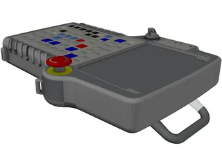 Fanuc Robotics MHE1 Teach Pendant 3D Model preview