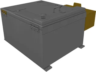Fanuc Robotics RJ3 Op Box 3D Model preview