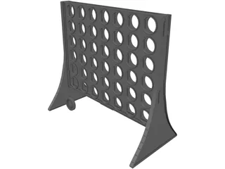 Connect Four 3D Model preview