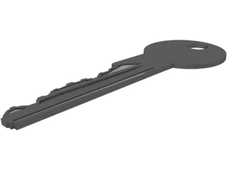 FAB Key 3D Model preview