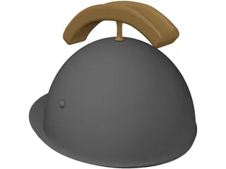 Roman Helmet 3D Model preview