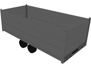 Trailer Anssems Msx 3000 3D Model preview