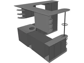Kitchen 3D Model preview