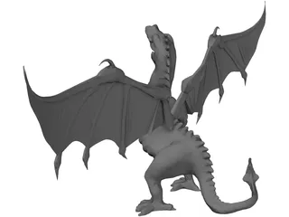Dragon 3D Model preview