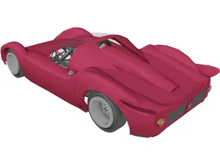 Ferrari Concept 3D Model preview