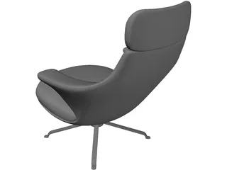 Armchair 3D Model preview