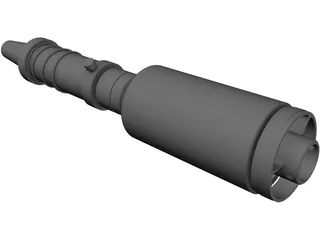RE-50 Disruptor 3D Model preview