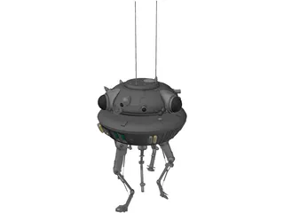 Star Wars Probe Droid 3D Model preview