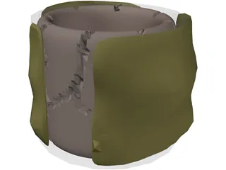 Capillary Section 3D Model preview