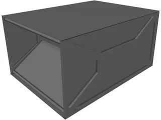 Crayfish Trap 3D Model preview