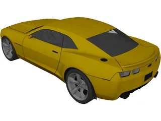 Chevrolet Camaro 3D Model preview