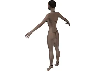 Woman 3D Model preview