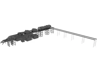 Sugar Factory 3D Model preview