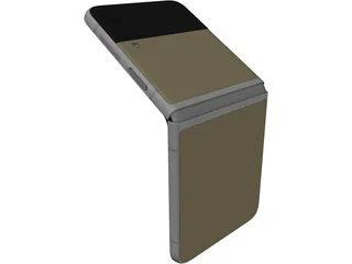Samsung Galaxy Z Flip 3 3D Model preview