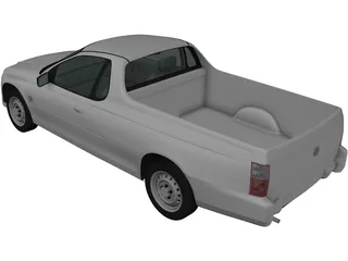 Holden Ute VZ (2004) 3D Model preview