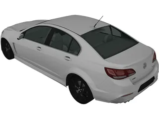 Holden Commodore SSV (2013) 3D Model preview