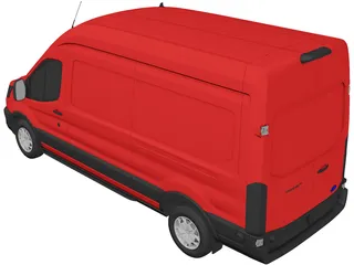 Ford Transit (2021) 3D Model preview