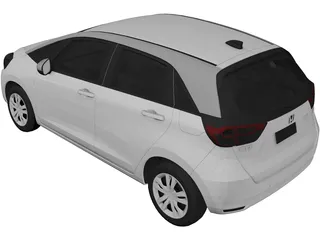 Honda Jazz (2021) 3D Model preview