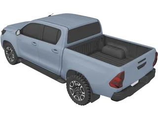 Toyota Hilux G6 2.8 (2022) 3D Model preview