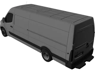 Renault Master L2H4 (2011) 3D Model preview