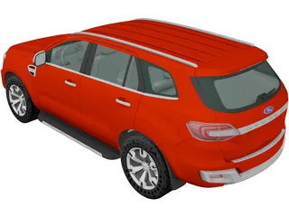 Ford Everest Concept (2013) 3D Model preview