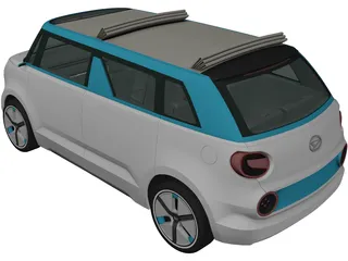 Daihatsu Wai Wai Concept (2019) 3D Model preview