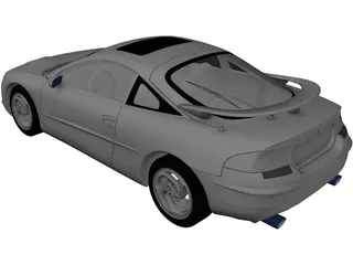Eagle Talon (1988) 3D Model preview