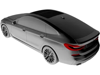 BMW 6-Series GT M-Sport (2020) 3D Model preview