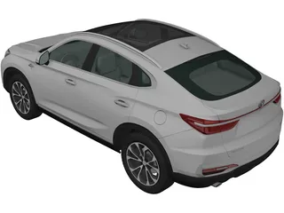 Changan CS85 Coupe (2019) 3D Model preview