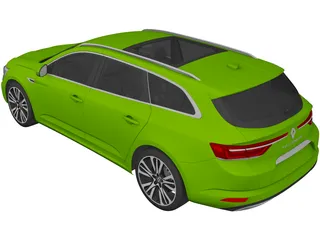Renault Talisman Estate (2015) 3D Model preview