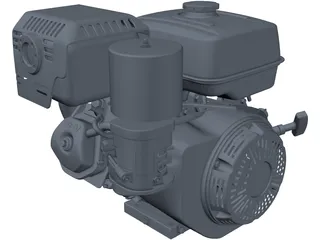 Honda GX-390 Engine 3D Model preview