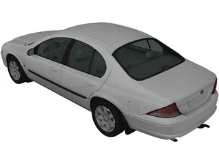 Ford Falcon (2000) 3D Model preview