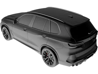 BMW X5M Competition (2020) 3D Model preview