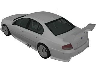 Ford Falcon V8 (2009) 3D Model preview