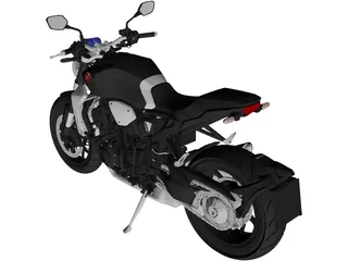 Honda CB1000R (2018) 3D Model preview