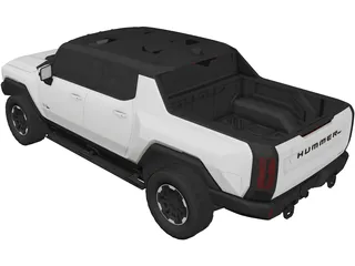 GMC Hummer EV (2022) 3D Model preview
