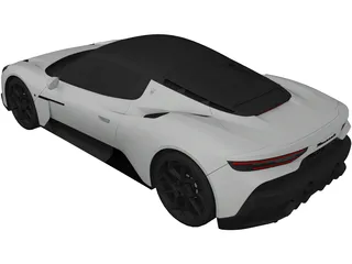Maserati MC20 (2022) 3D Model preview