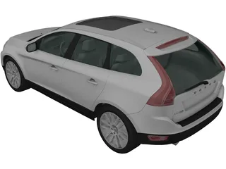 Volvo XC60 (2009) 3D Model preview
