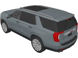 GMC Yukon Denali XL (2021) 3D Model preview