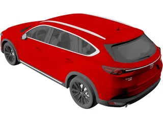 Mazda CX-8 (2020) 3D Model preview