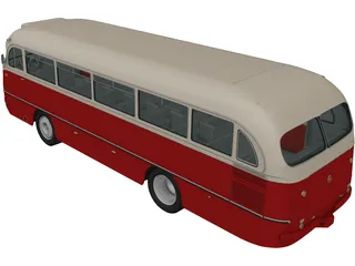 Mercedes-Benz O 321 H (1954) 3D Model preview